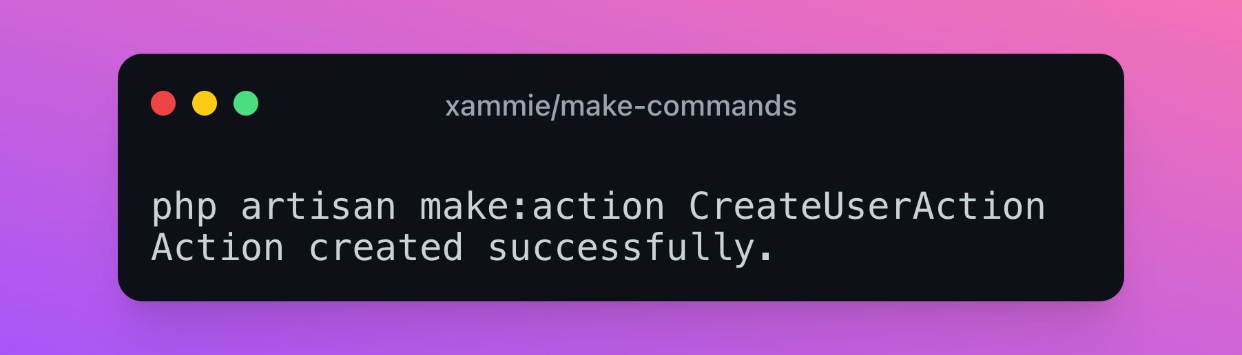 xammie/make-commands
